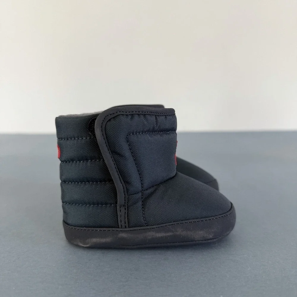 NWT Ralph Lauren Hamilten II EZ Navy‎ Blue Baby Pre-Walker Boots (3-6 Months)